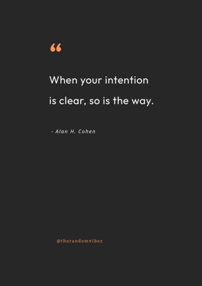 quotes about intentions