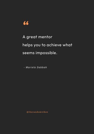 quotes about mentorship