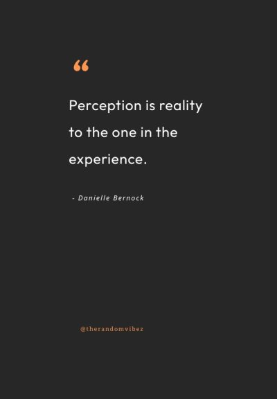 quotes about perception