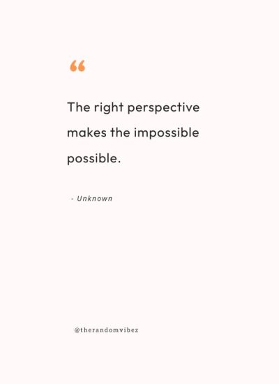 quotes about perspective