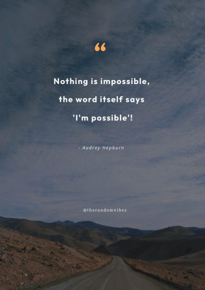 quotes about possibilities