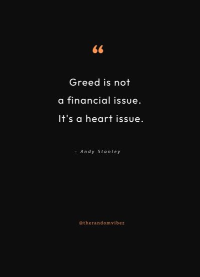 quotes for greed