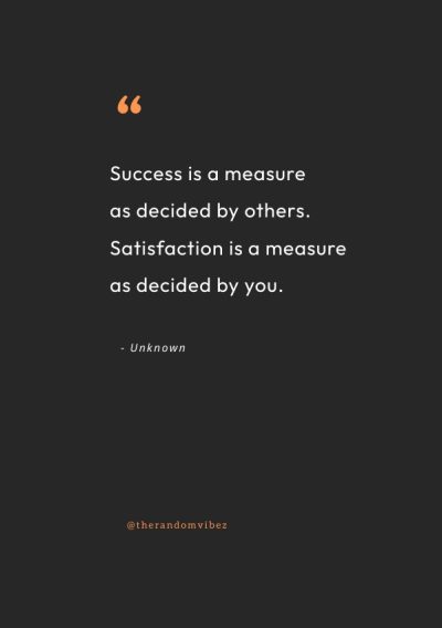 quotes of satisfaction