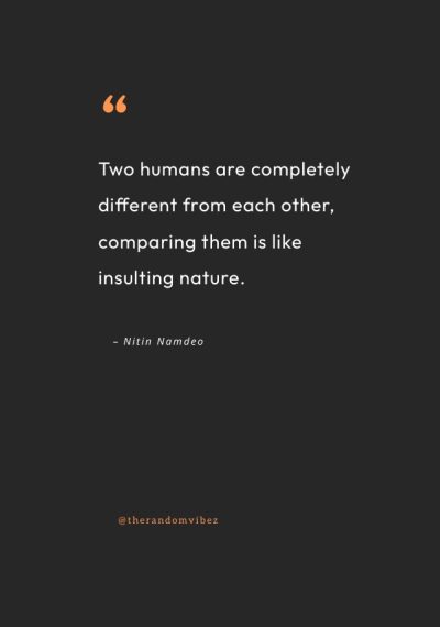 quotes on comparison