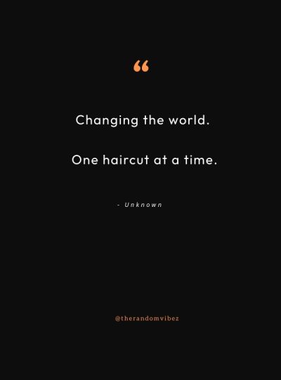 short barber quotes