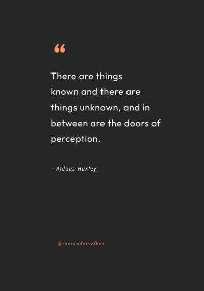 the doors of perception quotes
