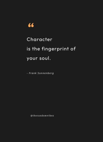 Quotes About Building Character