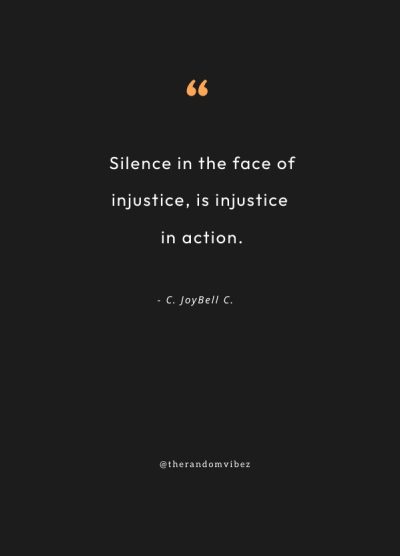 Quotes About Fighting Injustice