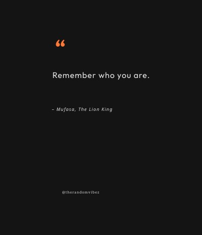 lion king remember who you are quote