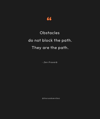obstacles quotes images