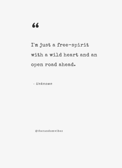 quotes about free spirits