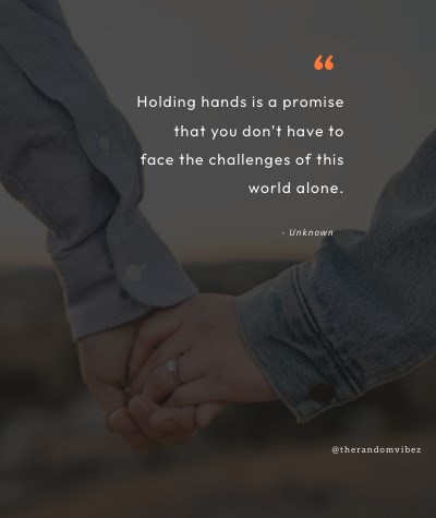 quotes about holding hands