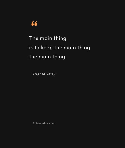 Stephen R. Covey Quotes