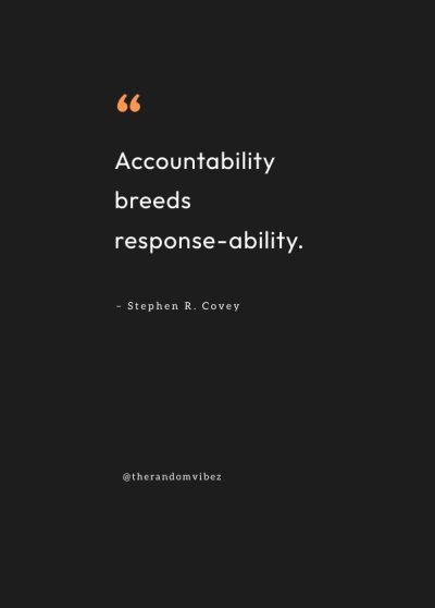 accountability quotes