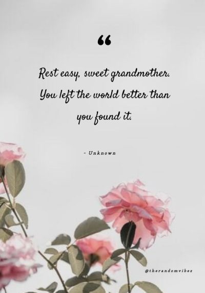 death quotes about grandma