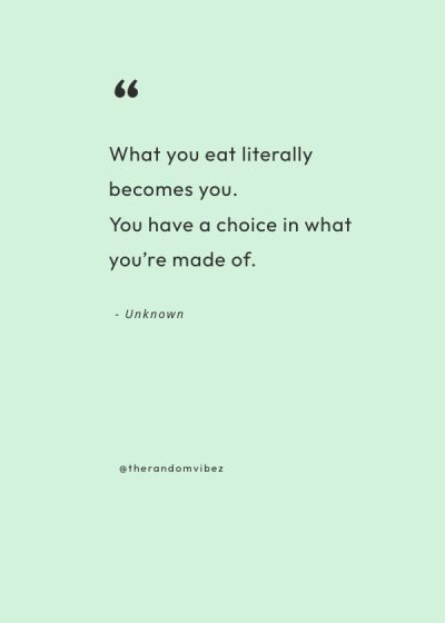 eat healthy quotes