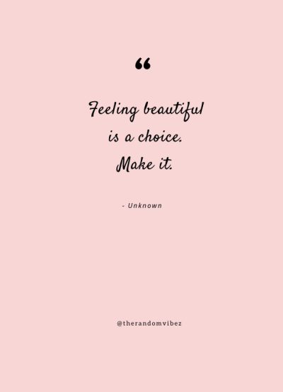 feeling beautiful quotes