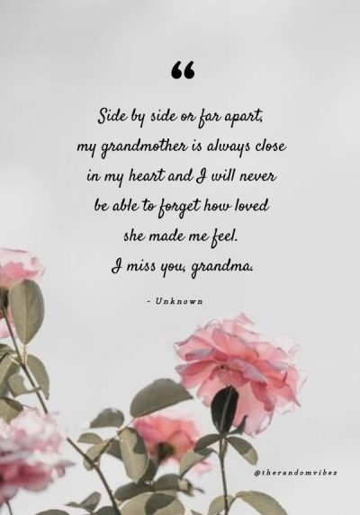 grandma missing you