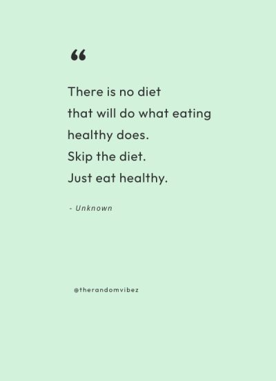 positive healthy eating quotes