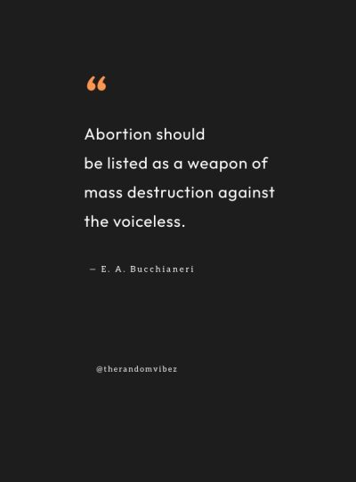 pro life quotations