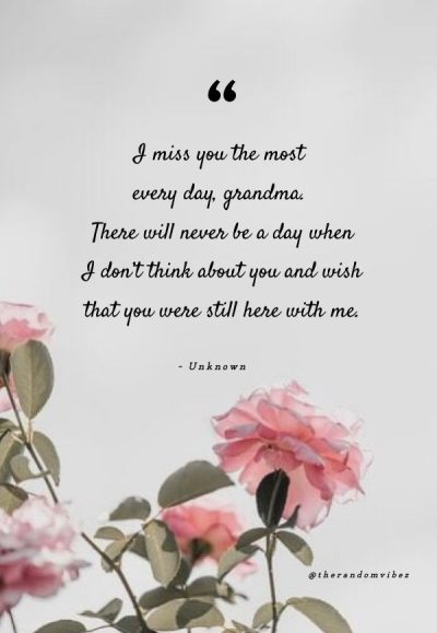 quotes about deceased grandmother