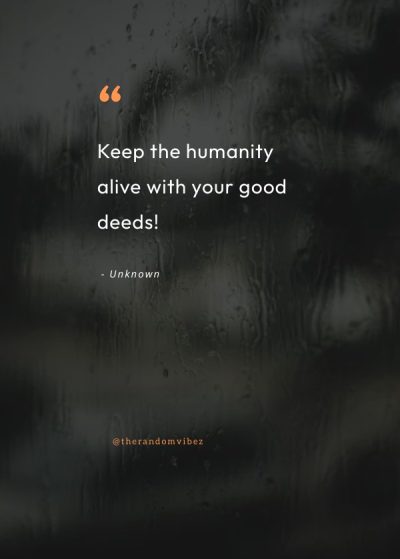 quotes about humanity
