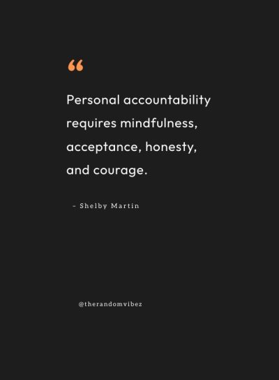 quotes on personal accountability