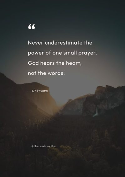 quotes on power of prayer