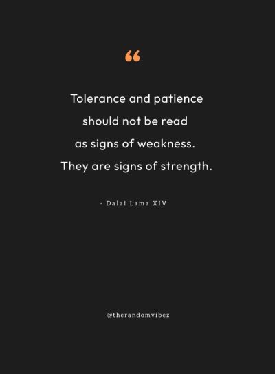 quotes on tolerance