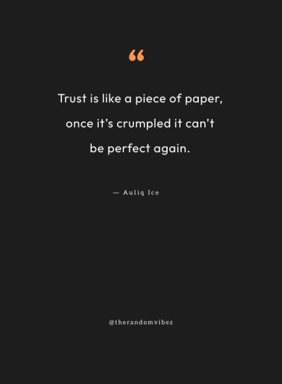 quotes on trust issues