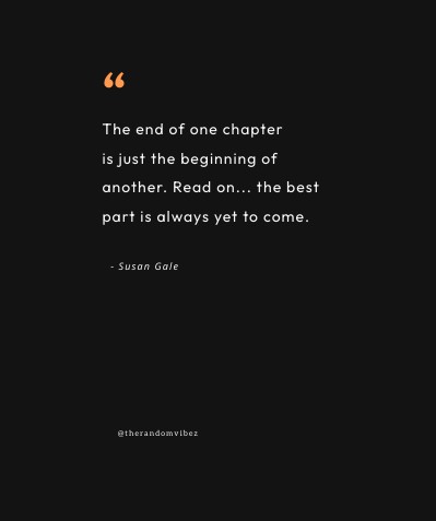 time to close the chapter quotes