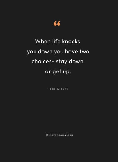 when life knocks you down quotes