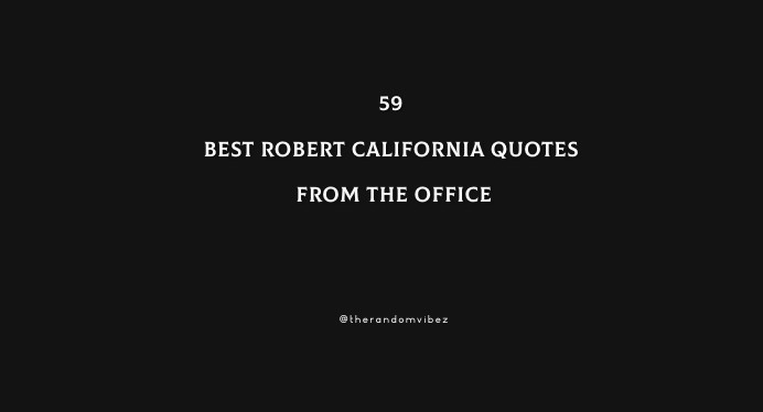 59 Best Robert California Quotes From The Office