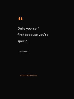 Date Yourself Quotes Images