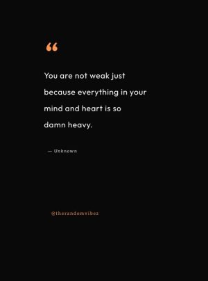 Deep heavy heart quotes