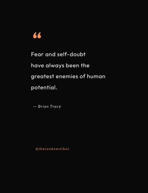 Fear is your worst enemy quotes