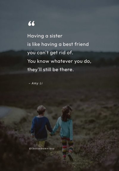 Loving Emotional Sister Quotes
