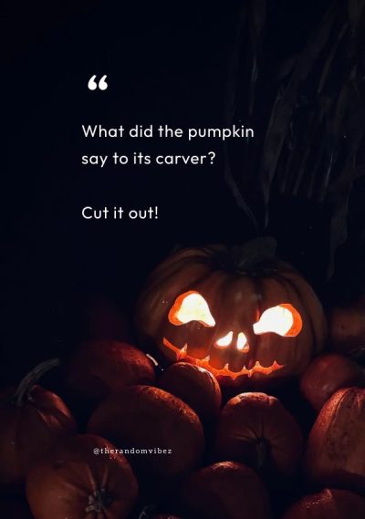 Pumpkin jokes one liners