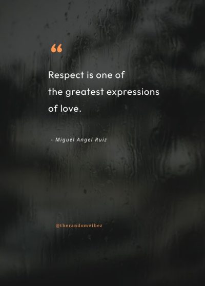 Quotes about Respect in Relationship