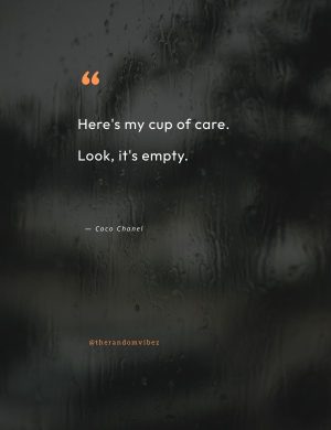 We don't care quotes