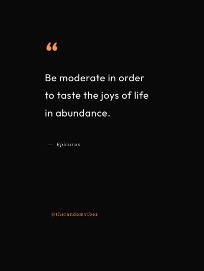 best moderation quotes