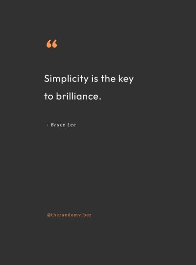 best simplicity quotes
