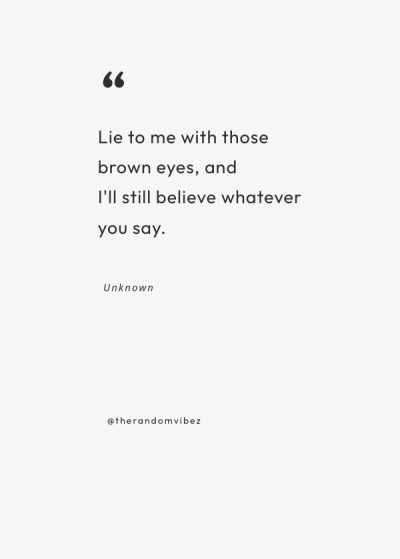 brown eyes quotes for her
