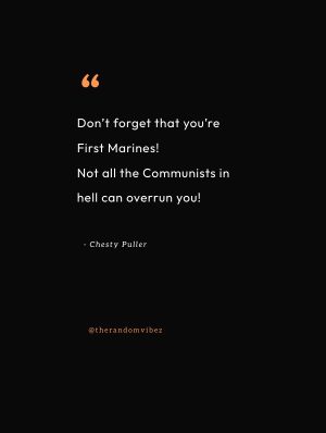 chesty puller quotes