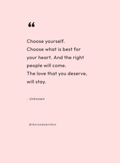 choose yourself quotes
