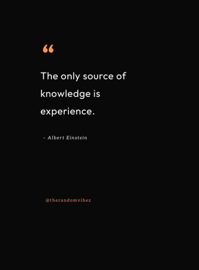 experience quotes