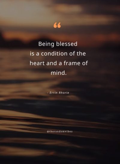 feeling blessed quotes images