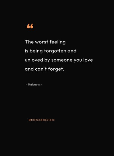 feeling unloved quotes images