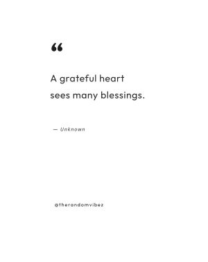 grateful heart quote