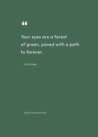 green eyes quotes